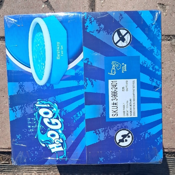 Bestway Fast Set Inflatable Pool - Blue - Picture 4 of 4